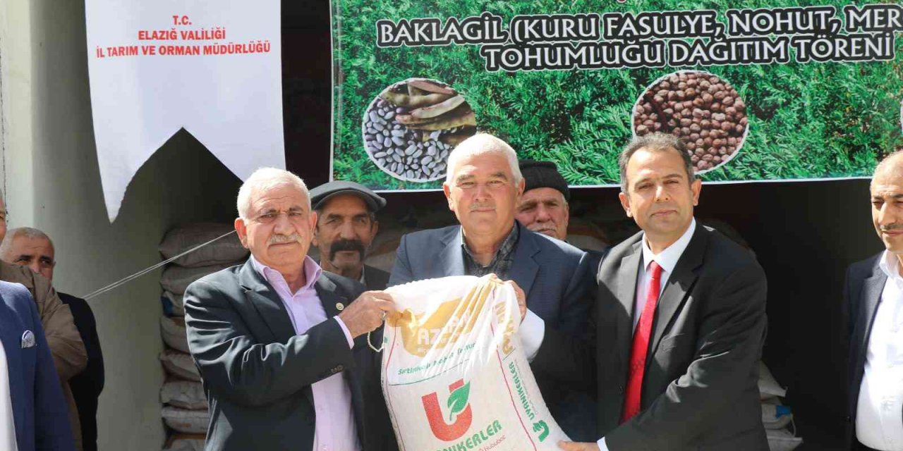 Çiftçilere tohum desteği sağlandı