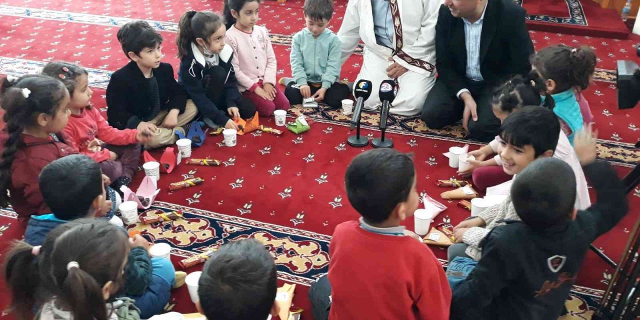 Çocuklara ramazan ayı anlatıldı