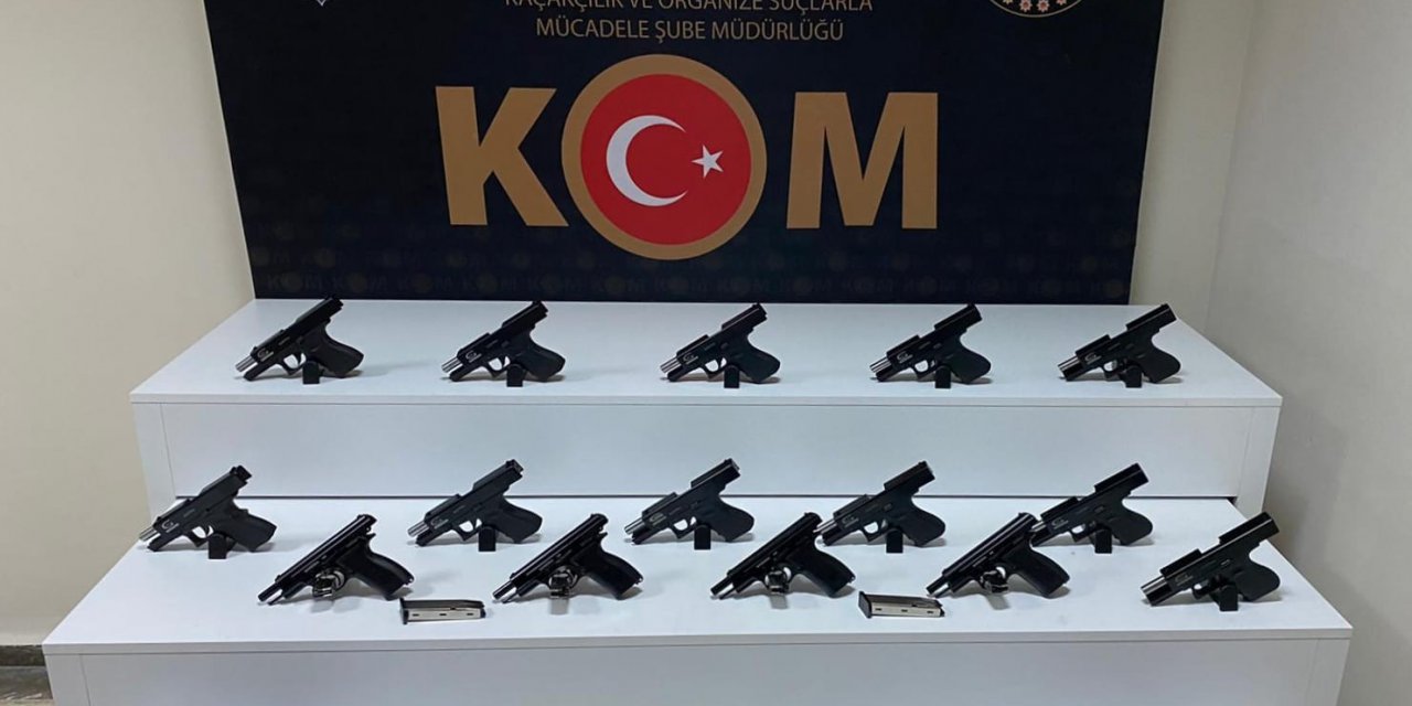 Silah kaçakçılarına operasyon: 3 tutuklama