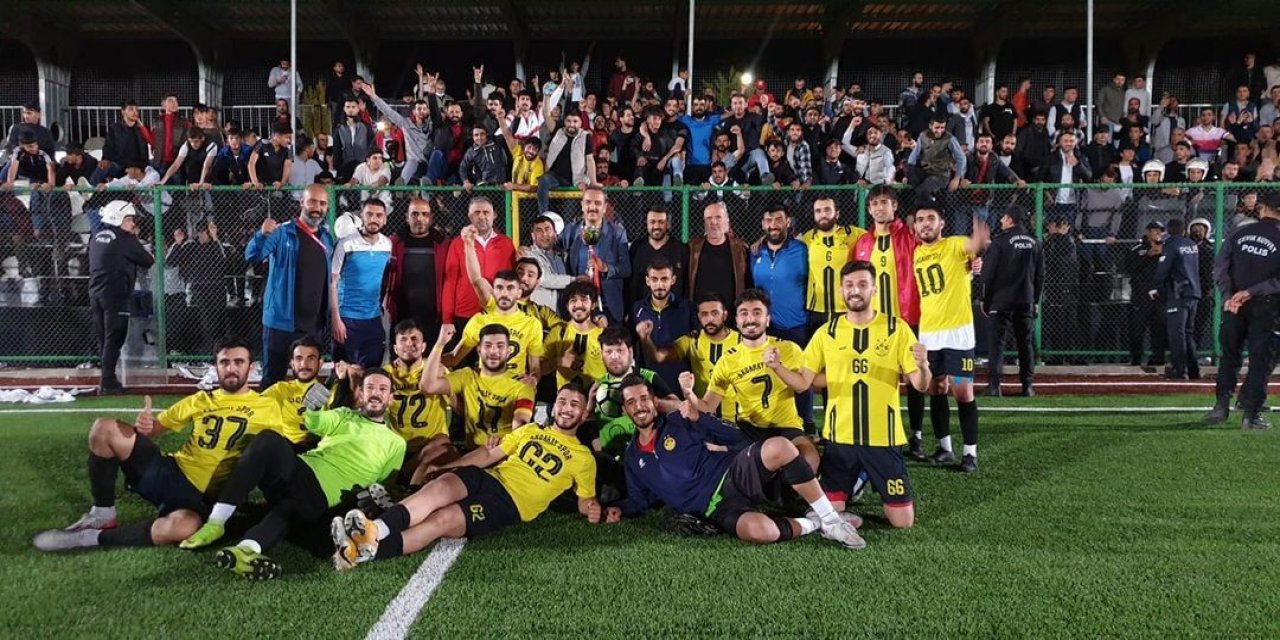 1. Amatör’de şampiyon Aksaray Gençlik