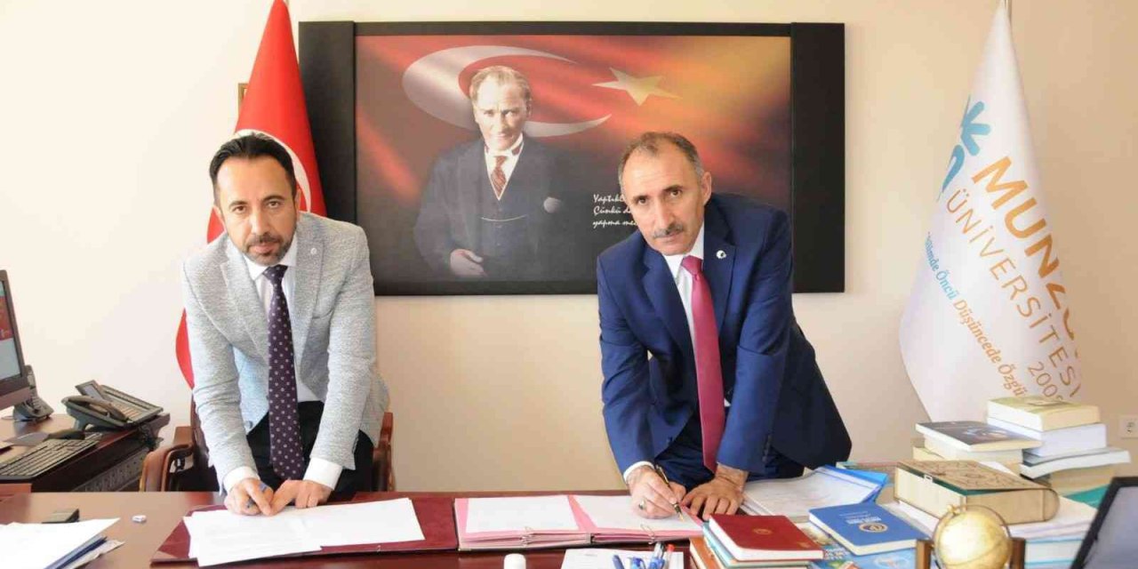 FÜ ile Munzur Üniversitesi arasında protokol imzalandı