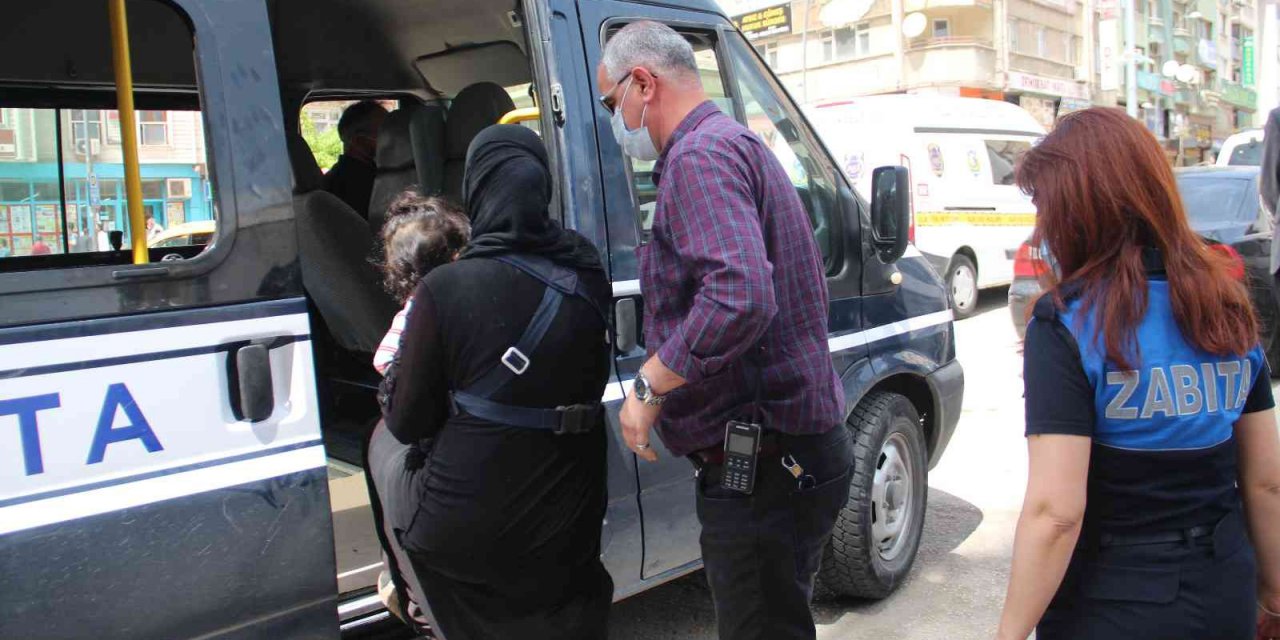 Bayram öncesi dilenci operasyonu