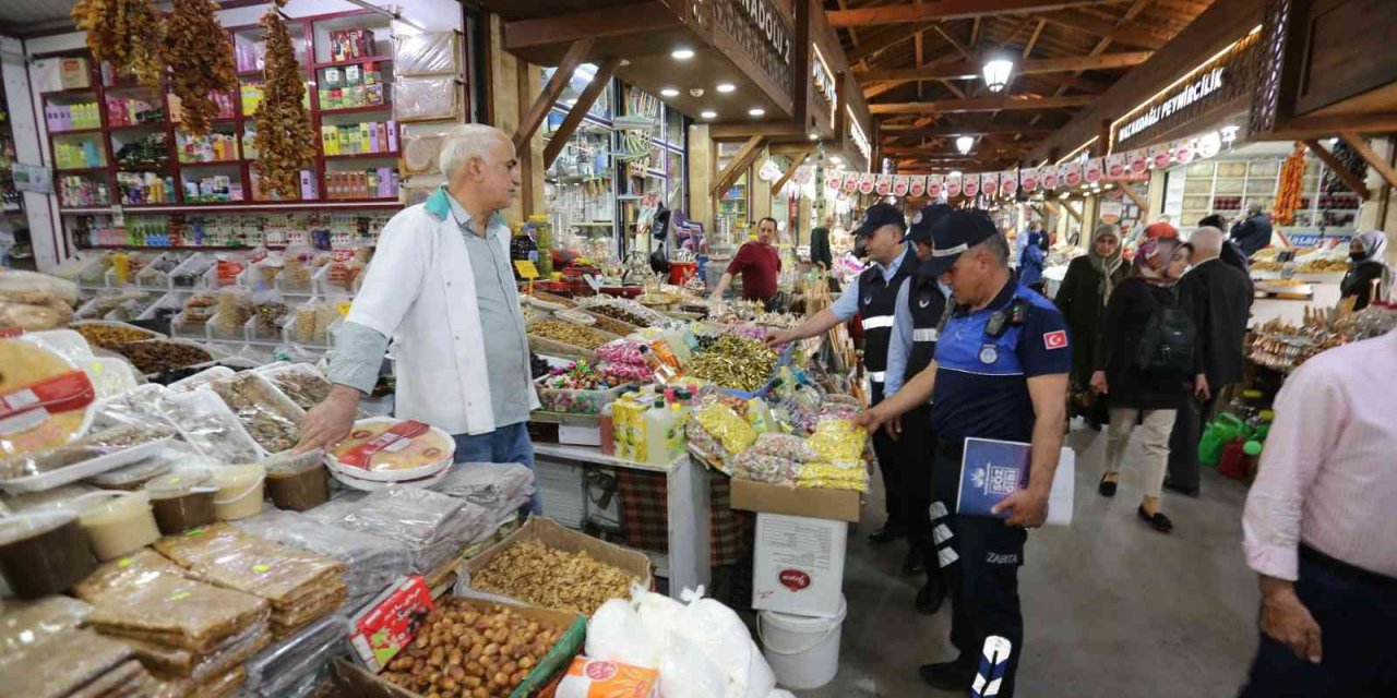 Zabıta ekiplerinden bayram öncesi denetim