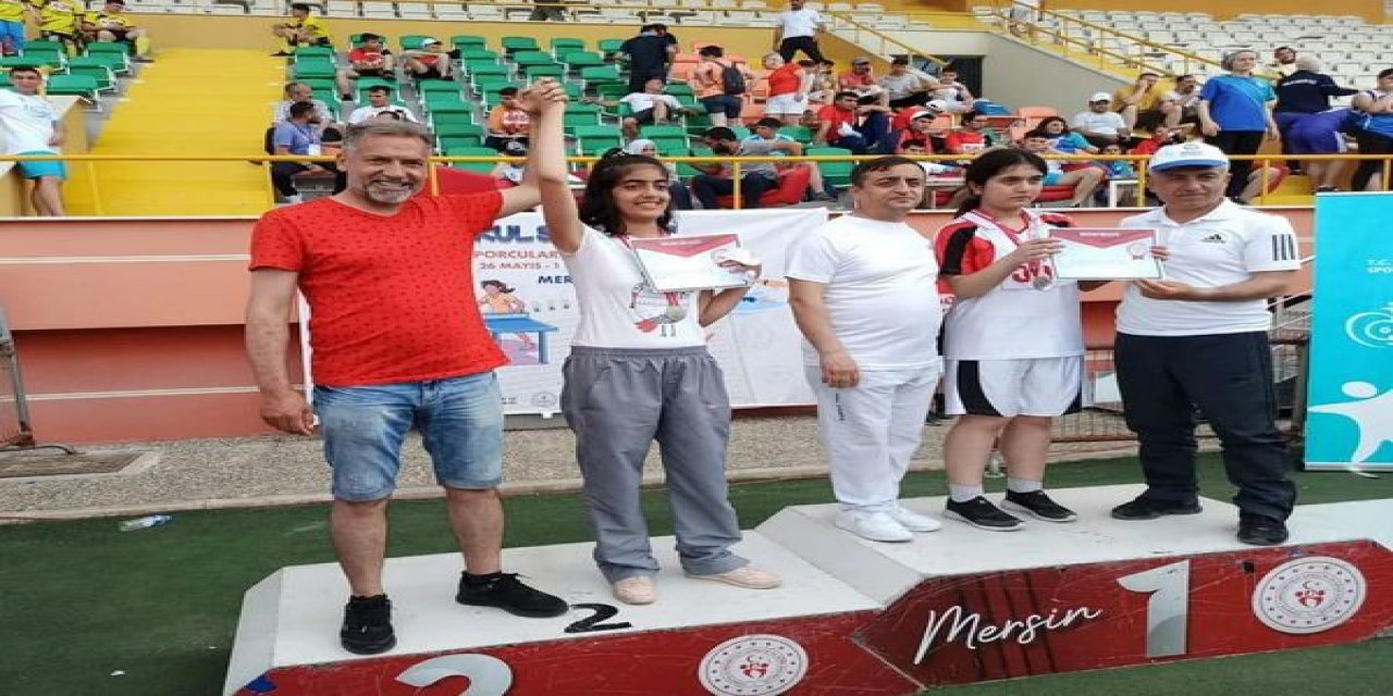 Özel Sporcular Mersin’den Madalyayla Döndü