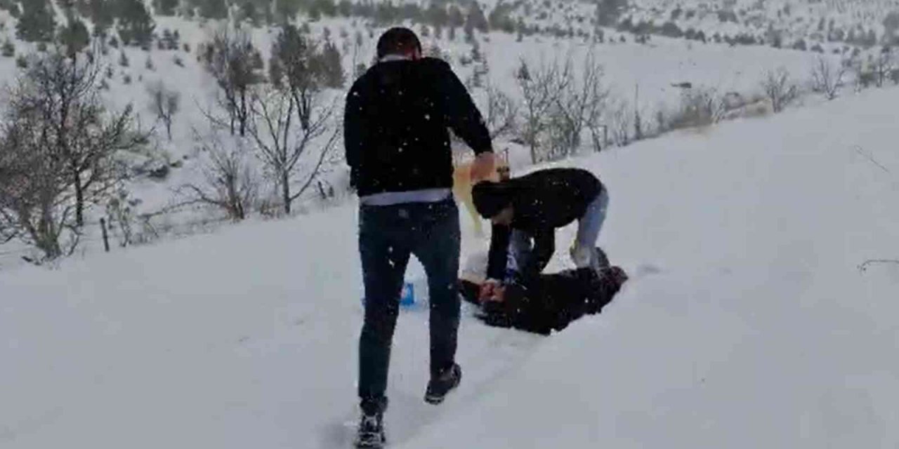 Donmak üzereydi, son anda kurtarıldı