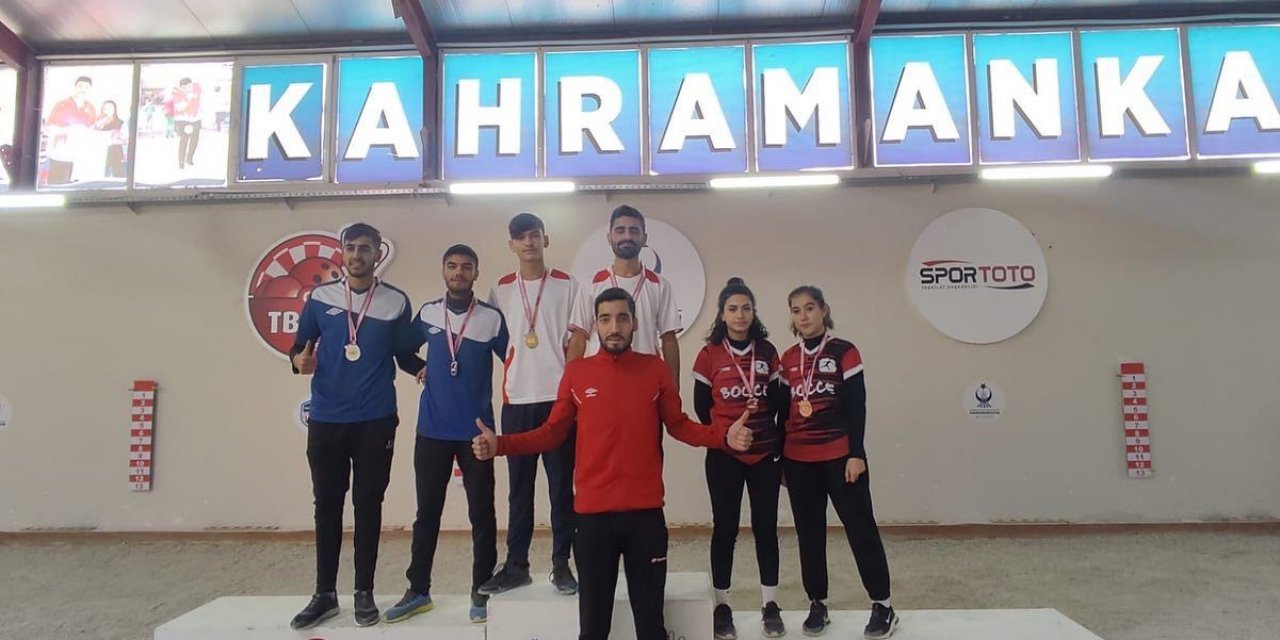Bocce Raffa Türkiye Şampiyonası'nda Elazığ rüzgarı