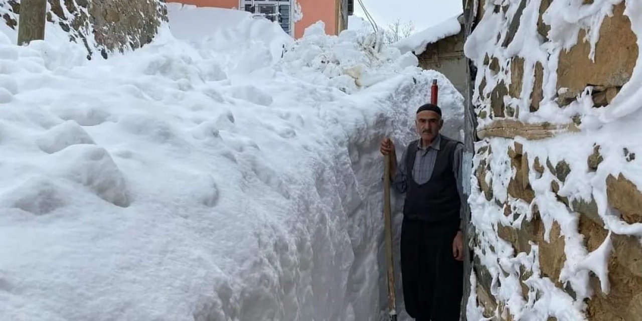 Komşularına gitmek için tünel açtılar