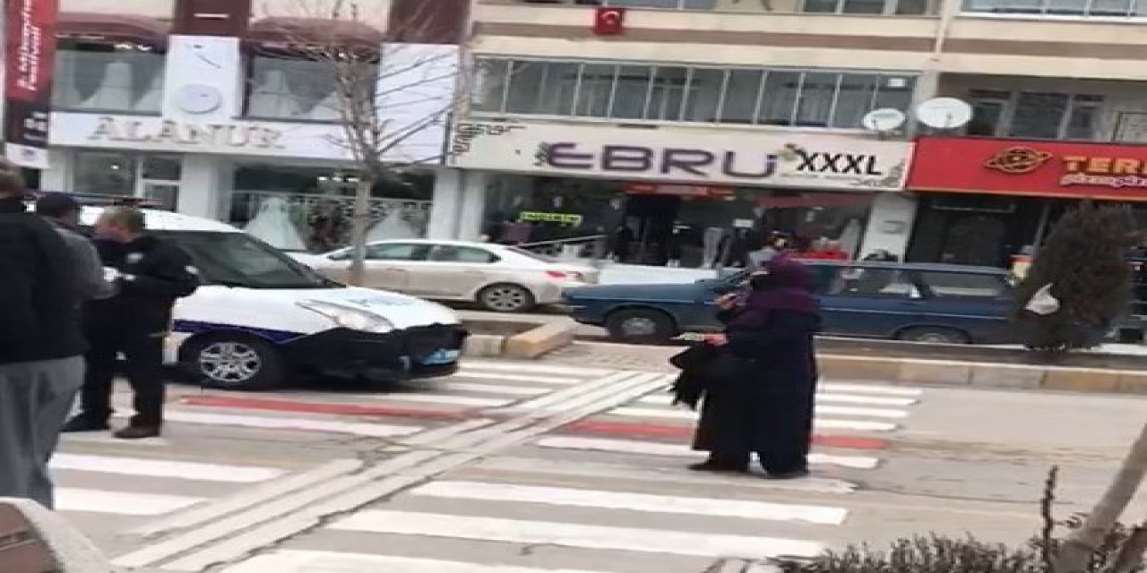 Valilik önünde intihar girişimi
