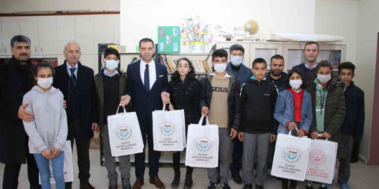 Elazığ’da ’Okul Destek Projesi’ kapsamında öğrenci ve aileleriyle bir araya gelindi