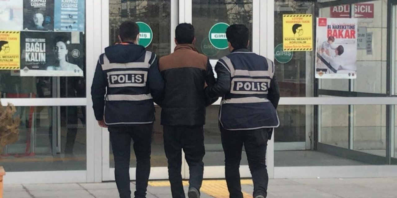 Hırsızlık şüphelisi tutuklandı