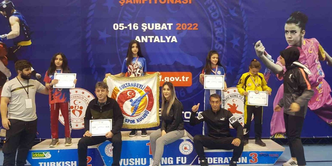 Elazığ, Wushu Kung Fu’da 4 madalya aldı