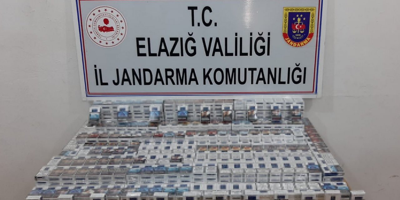910 paket bandrolsüz sigara ele geçirildi