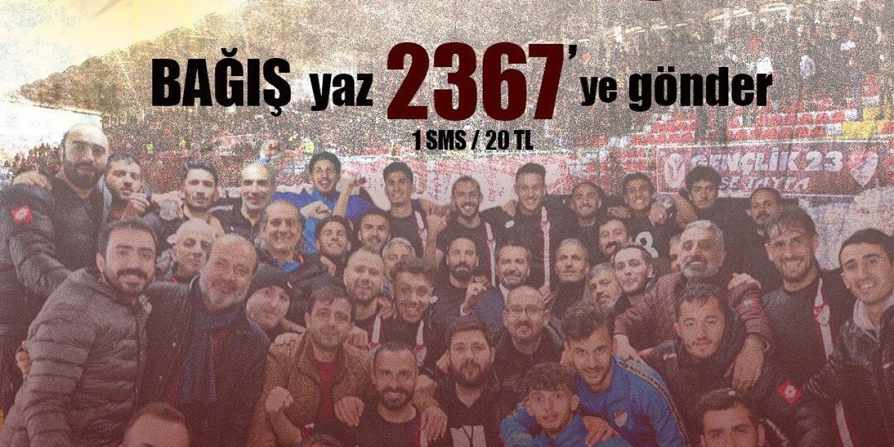Elazığspor’un SMS kampanyasına destek çığ gibi büyüyor