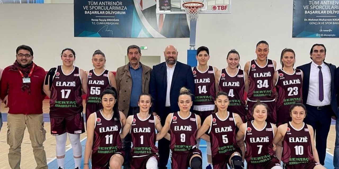 Elazığ Basketbol TKBL’ye yükseldi