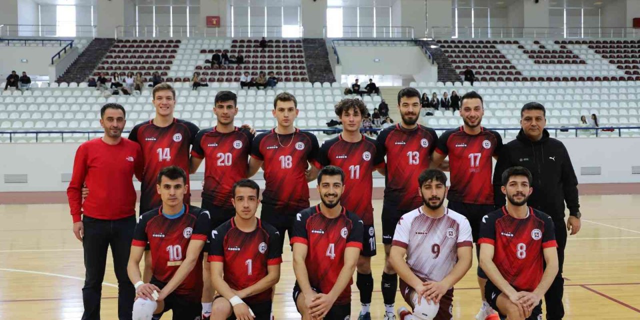 Üniversiteler Voleybol 1. Lig Grup Birinciliği müsabakaları Elazığ’da başladı