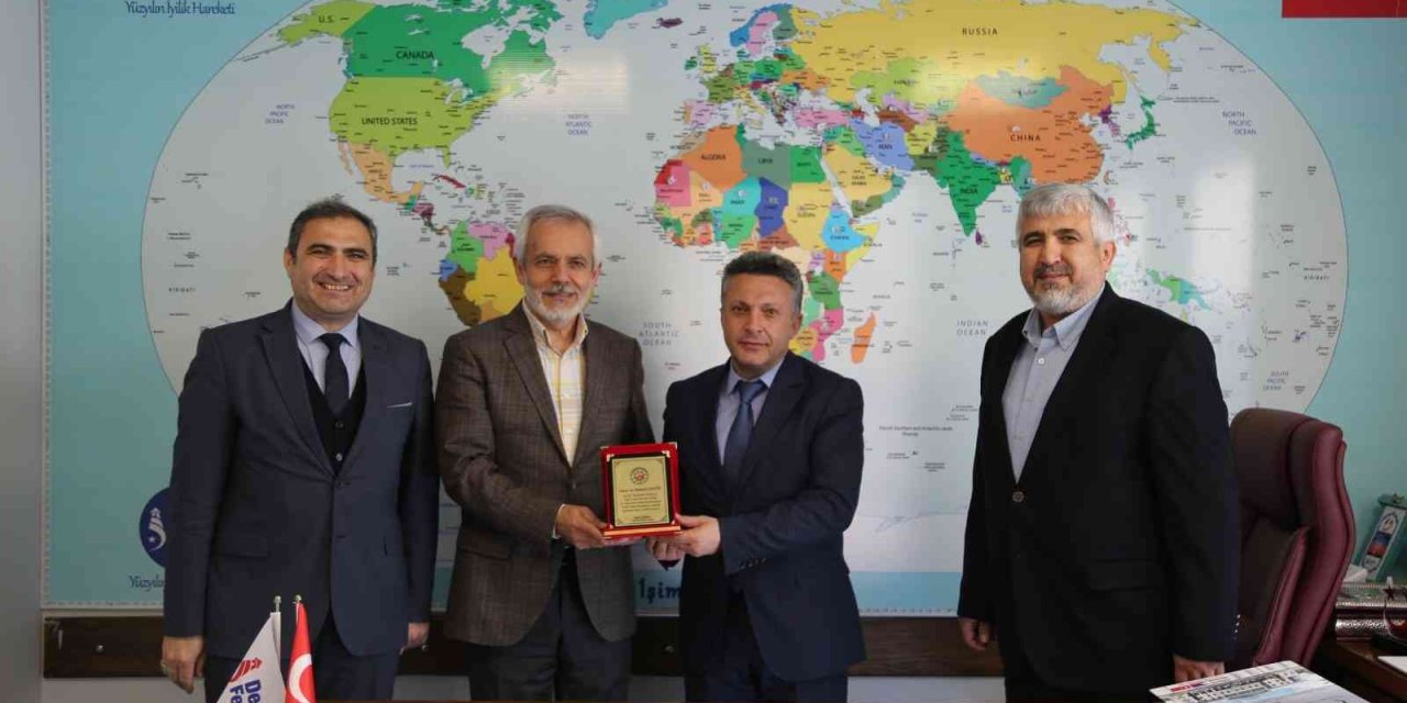 Yazıkonak Belediyesinden teşekkür ziyareti