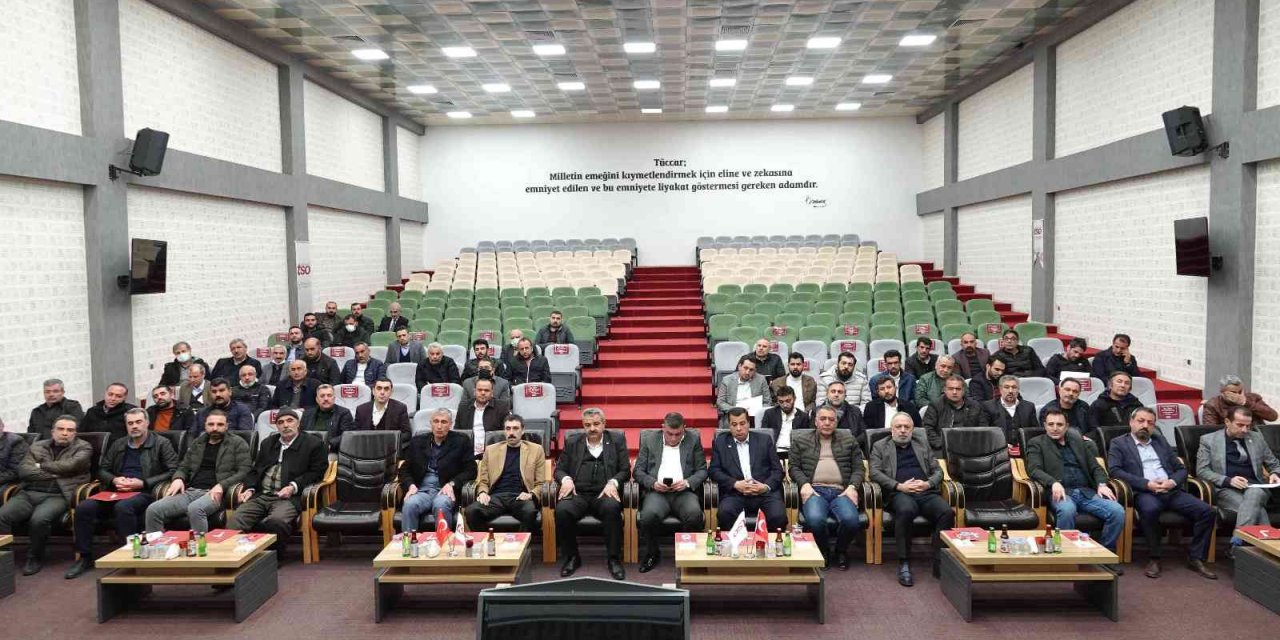 Kamu taahhüt ve müteahhitlik sektörü istişare toplantısı yapıldı