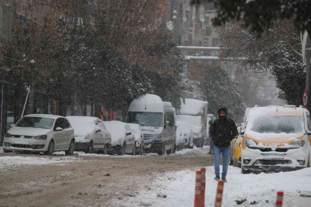 Elazığ’dan kar manzaraları