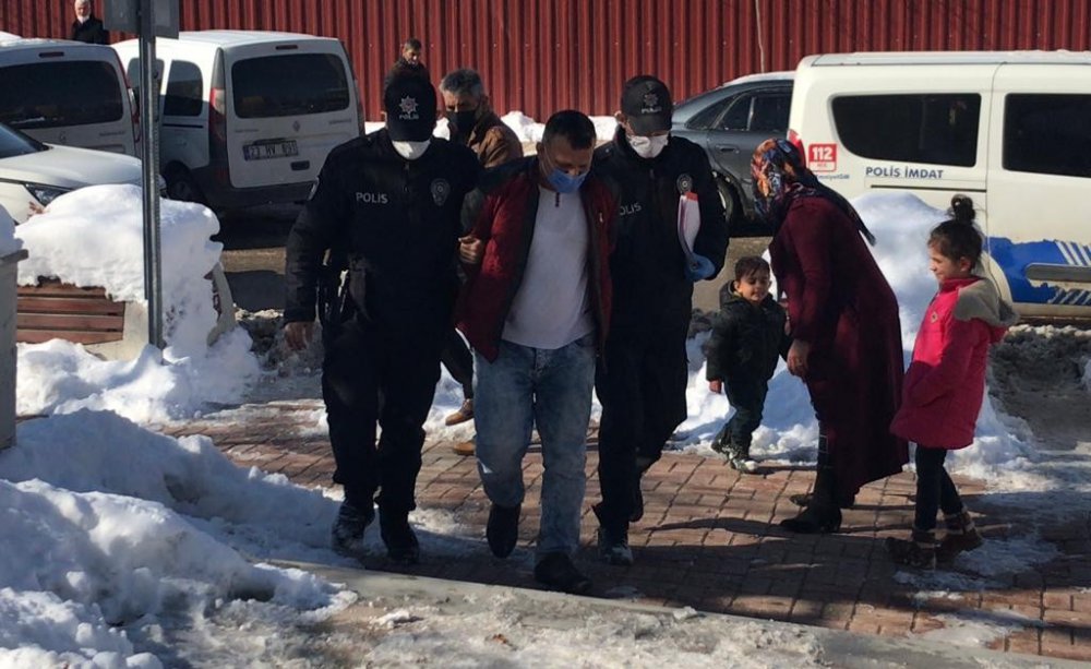 Araç deposundan yakıt çalan şüpheli yakalandı