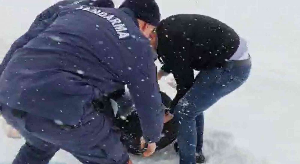 Donmak üzereydi, son anda kurtarıldı