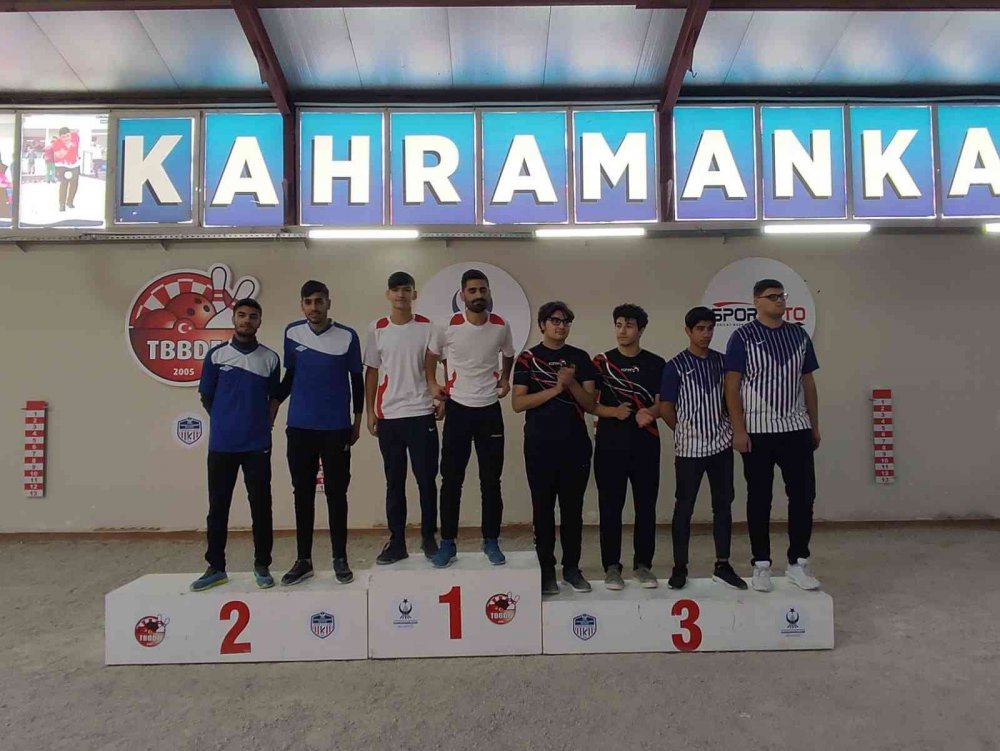 Bocce Raffa Türkiye Şampiyonası'nda Elazığ rüzgarı