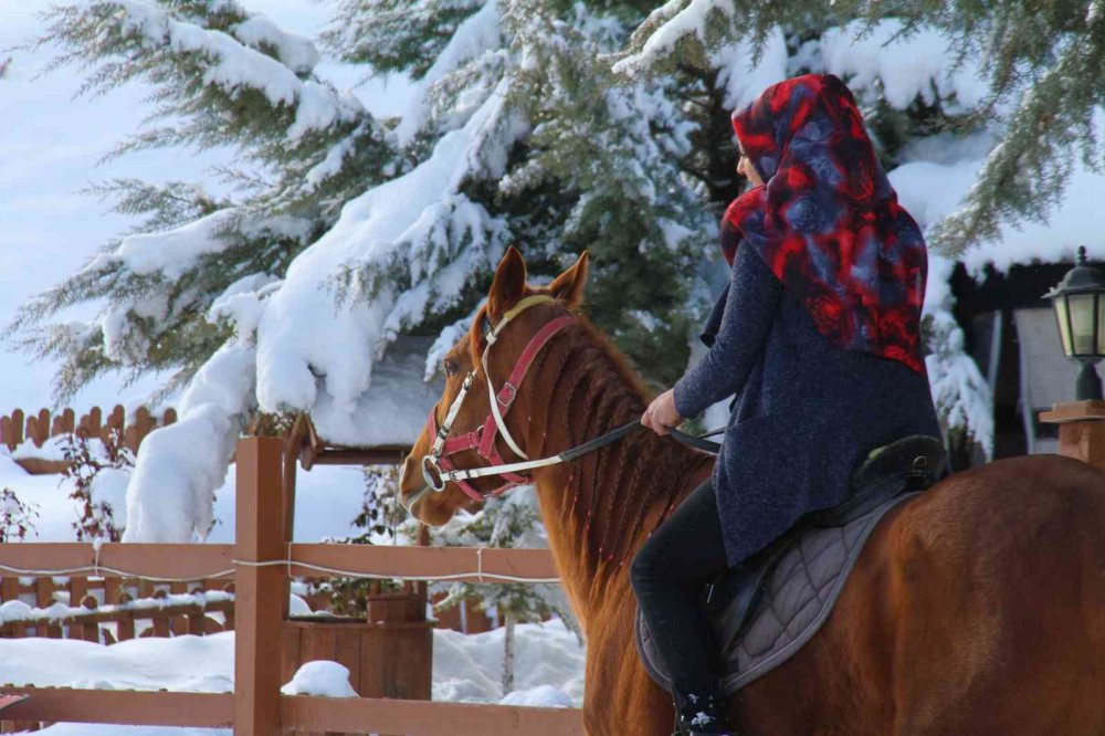 ’Yapamazsın’ dediler hırs yaptı Elazığ’ın tek kadın seyisi oldu
