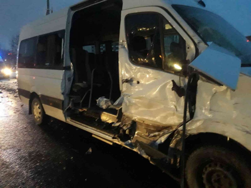 Trafik kazası: 1 yaralı