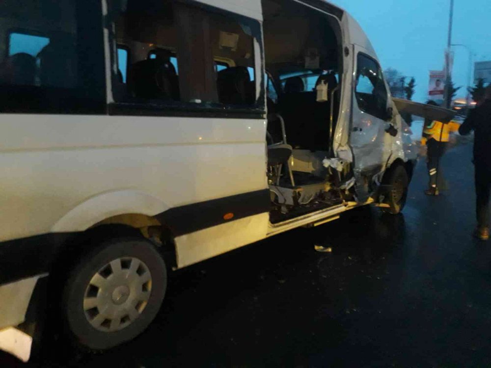 Trafik kazası: 1 yaralı
