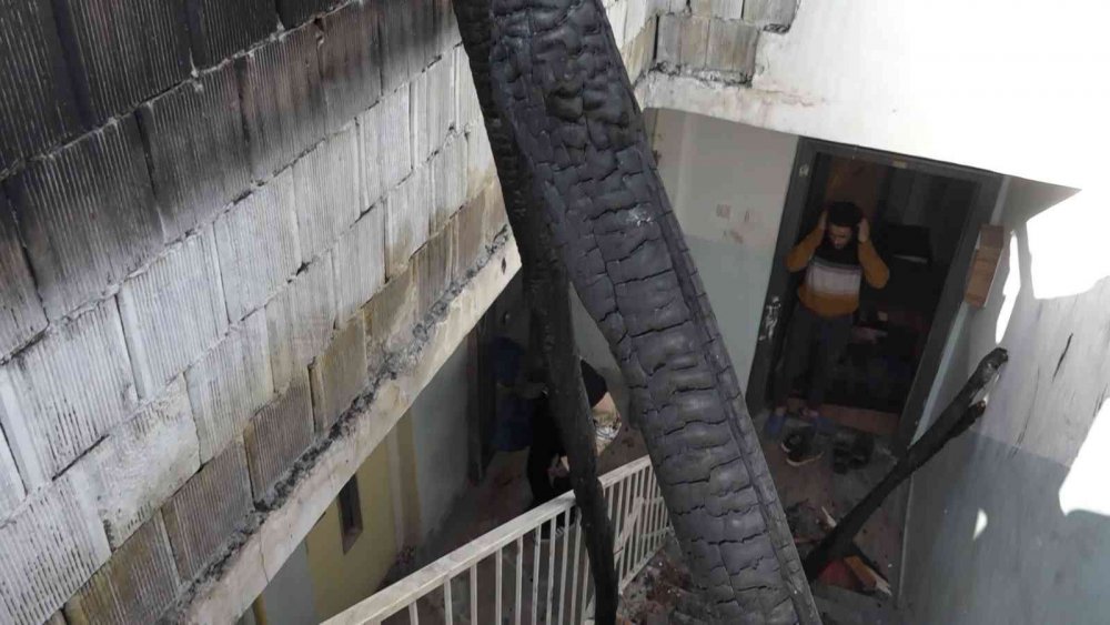 Yangında can derdine düşen Afrikalı öğrencinin pasaportu çalındı