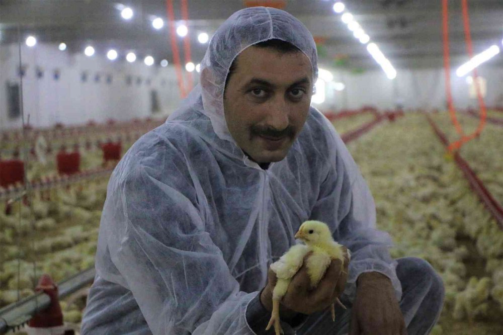 Devletten aldığı destek ile köye dönüp çiftlik kurdu