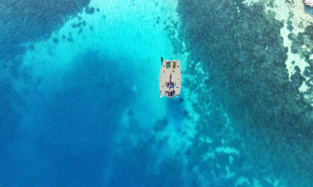 Droncu sınıf öğretmeninin  çektiği eşsiz görüntüler hayran bıraktı