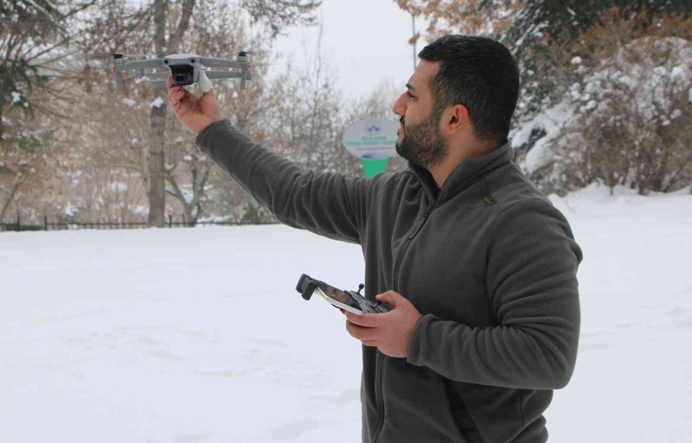 Droncu sınıf öğretmeninin  çektiği eşsiz görüntüler hayran bıraktı