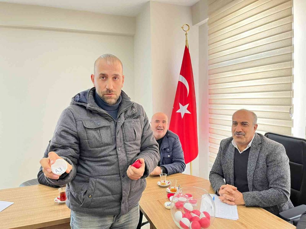 Elazığ 2. Amatör Küme Futbol Liginde fikstür çekildi