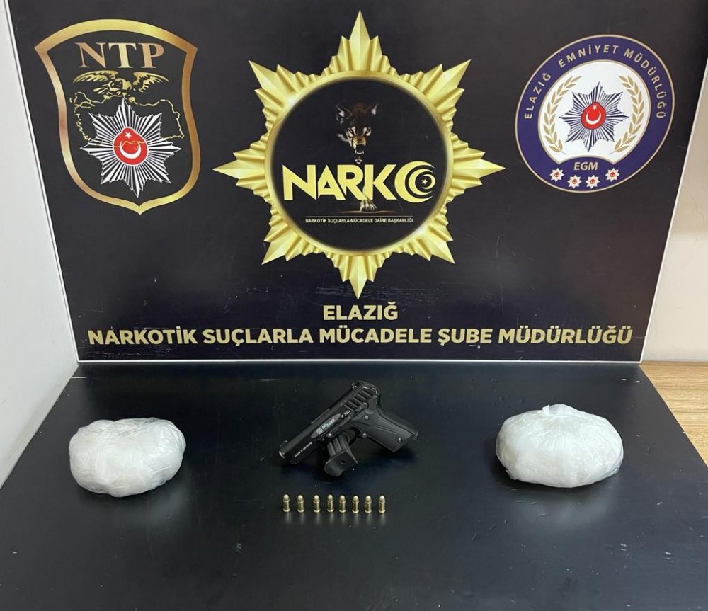 Cezaevi firarisi uyuşturucu ile yakalandı