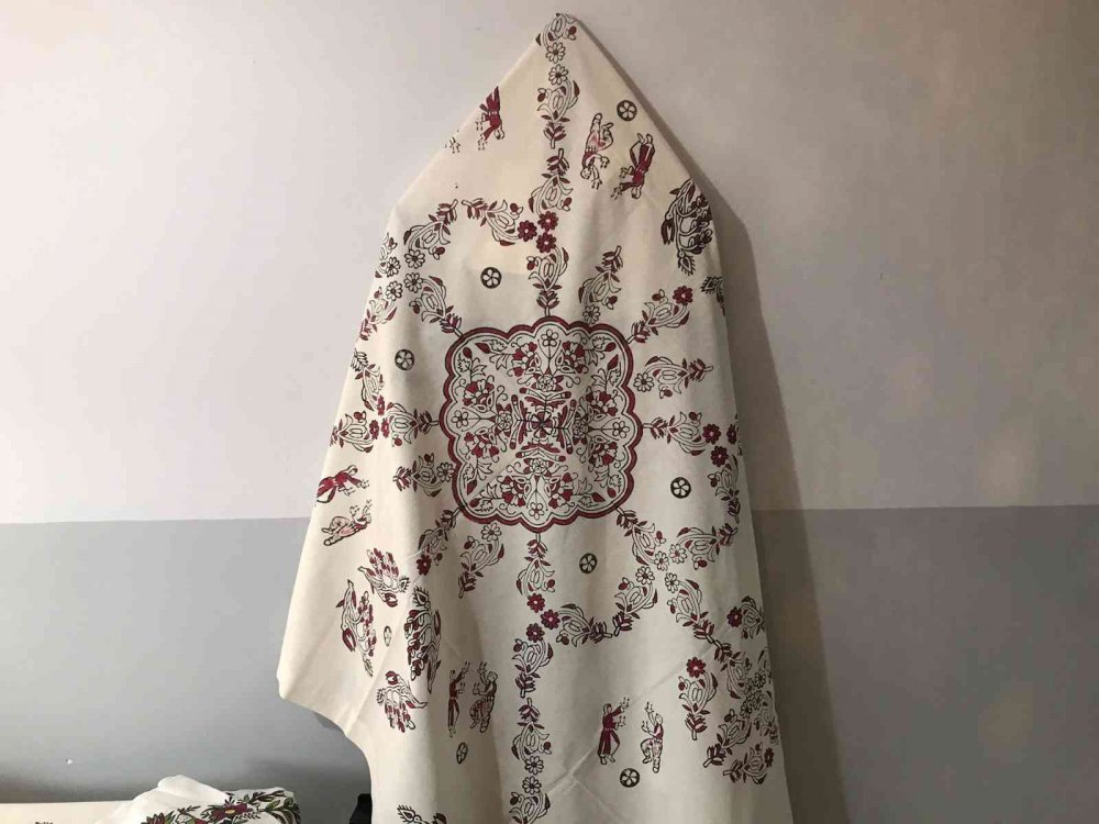 ‘Çit baskı sanatı’ ev kadınlarının elinde hayat buluyor