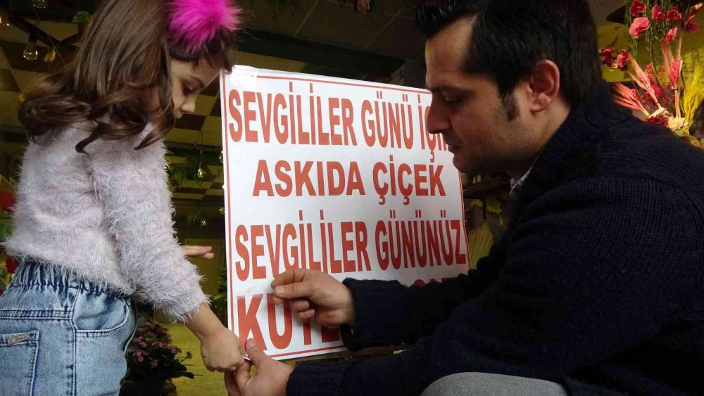 ‘Askıda Çiçek’ kampanyası