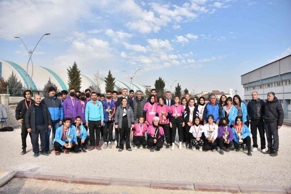Elazığ’da okul sporları bocce müsabakaları tamamlandı