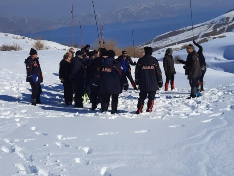 Elazığ’da çığda arama ve kurtarma tatbikatı