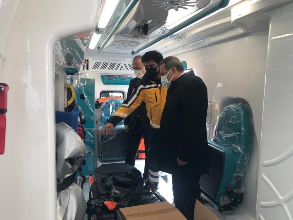 Elazığ’daki ambulans sayısı 64 oldu