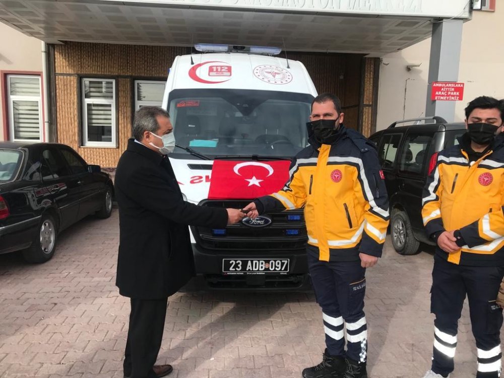 Elazığ’daki ambulans sayısı 64 oldu
