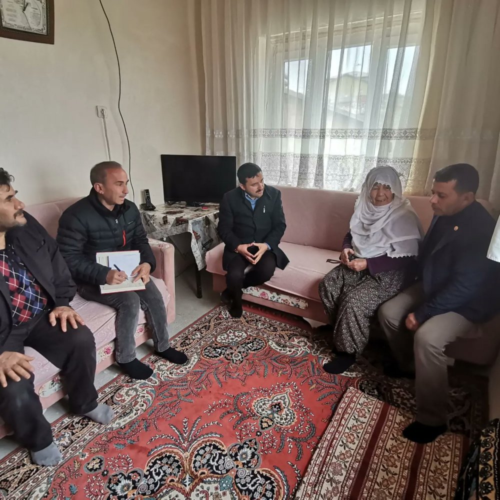 Kaymakam Yılmaz, vatandaşlarla bir araya geldi