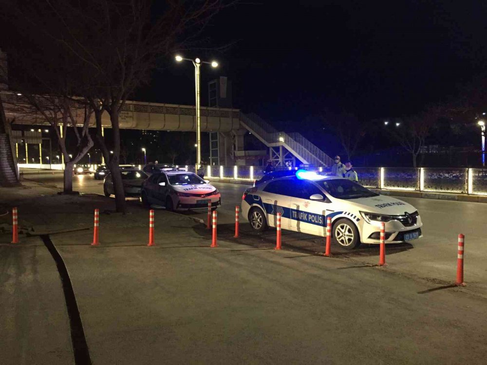 Elazığ’da trafik kontrolü