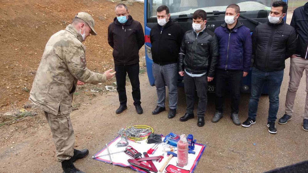 Jandarmadan cezaevi ring aracı şoförlerine zorlu eğitim