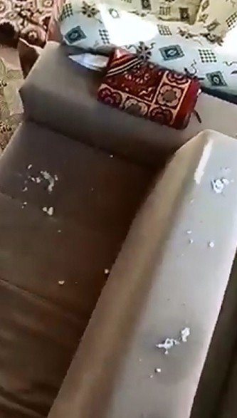 Elazığ’da şaşırtan manzara: Evlerin içi karla doldu