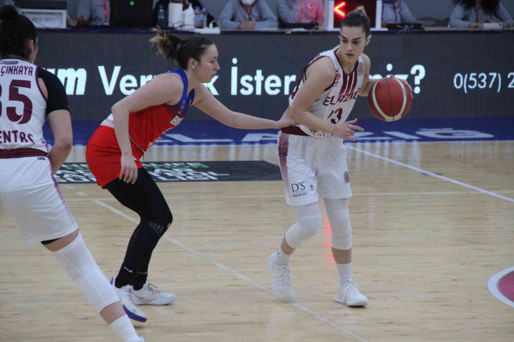 Kadınlar Basketbol Süper Ligi: Elazığ İl Özel İdare: 64 - Botaş: 105