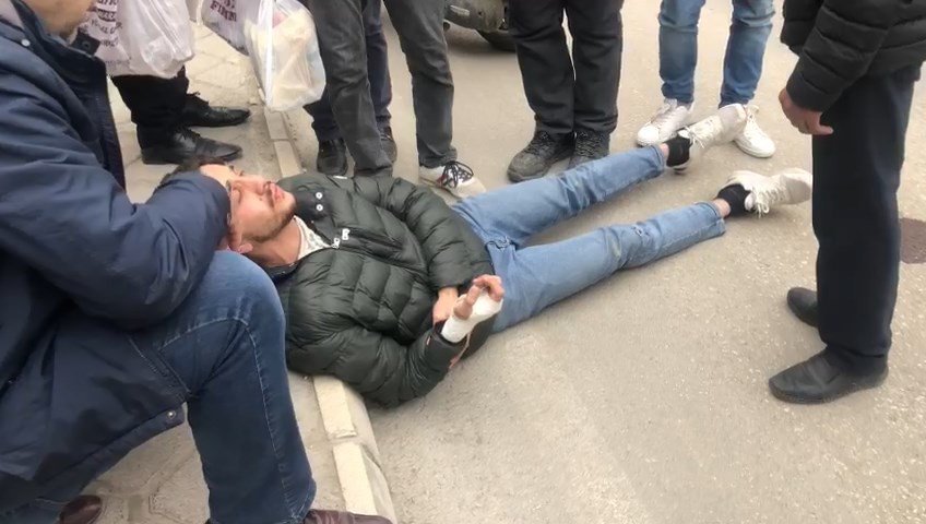 Kaza yapan sürücü; ’sınava girecektim’ diye hüngür hüngür ağladı