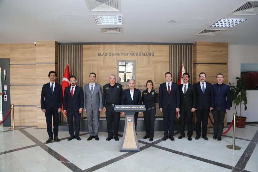 Emniyet Genel Müdürü Aktaş, Elazığ’da emniyet personeli ile bir araya geldi